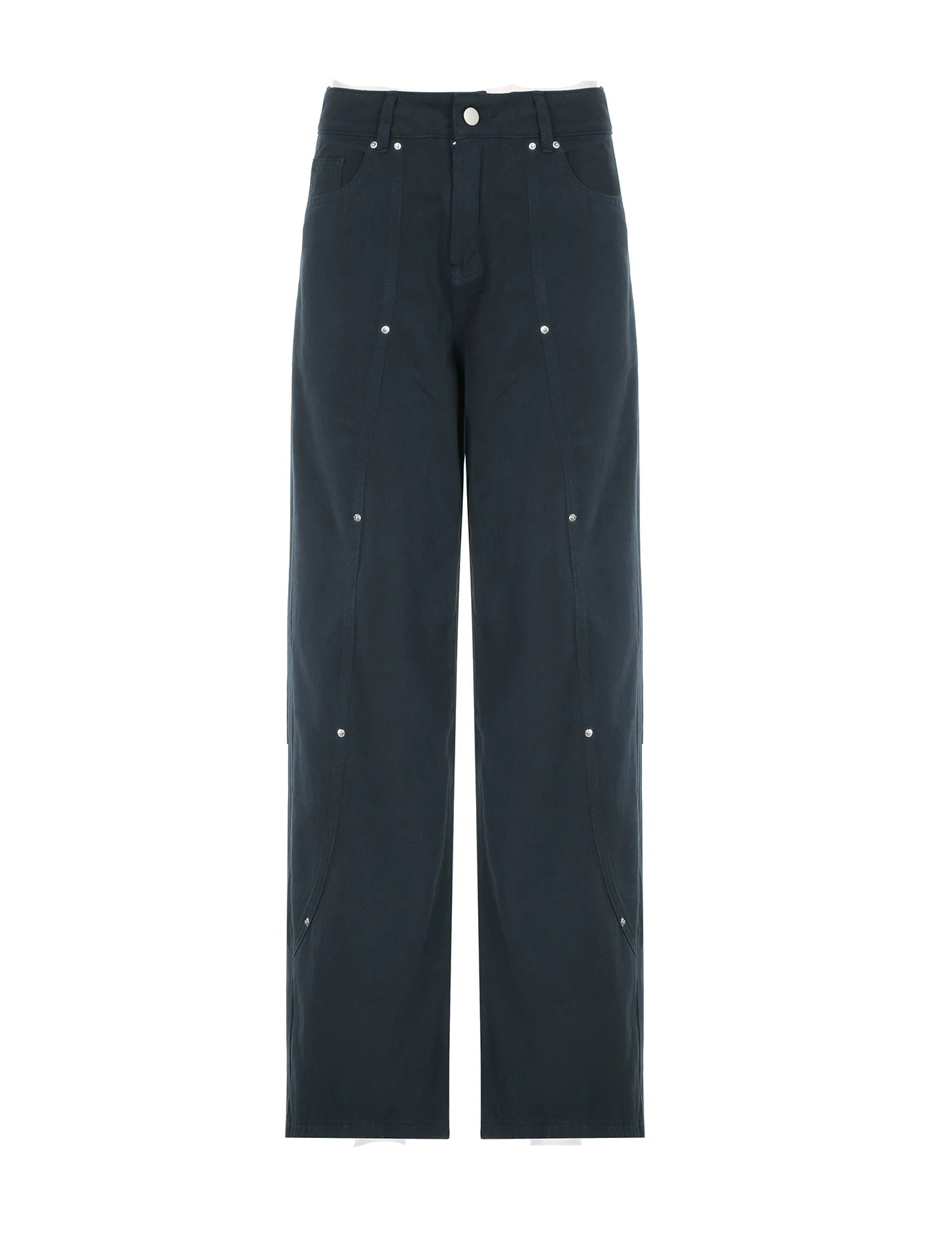Y2k Midnight Utility Flare Jeans Blue Shoptery