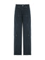 Y2k Midnight Utility Flare Jeans Blue Shoptery