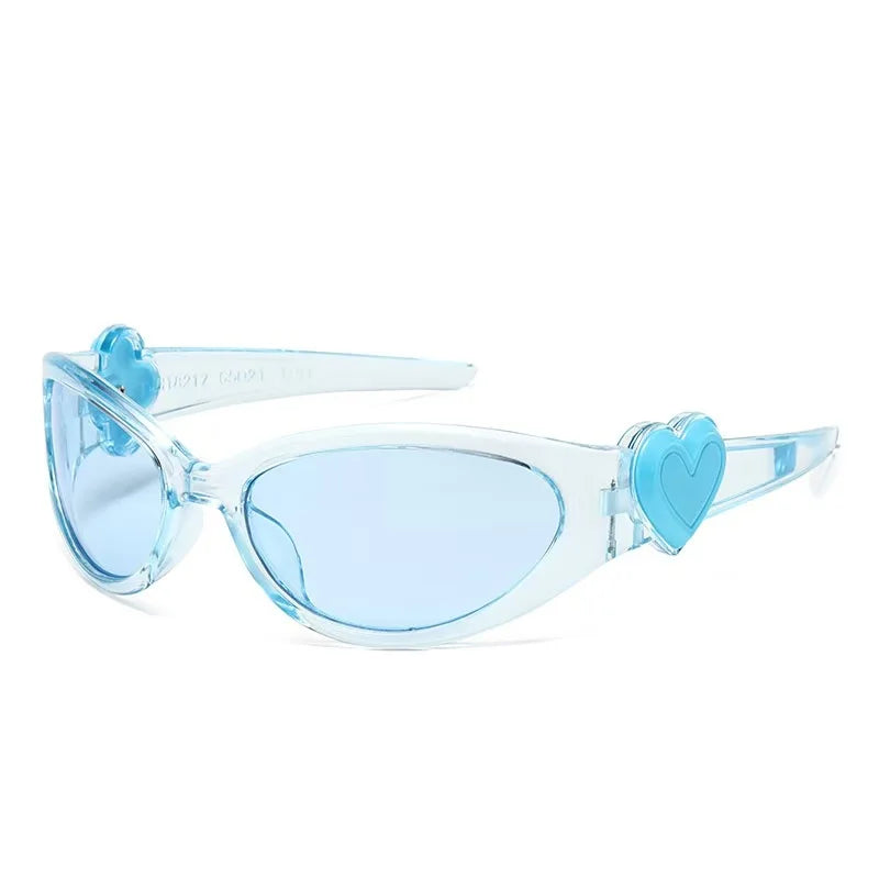 Coquette Heartcore Pink Sunglasses 6 MULTI Shoptery