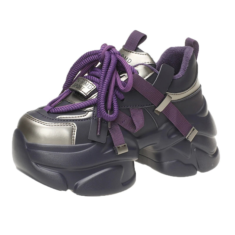 Neon Void Sneakers purple Shoptery