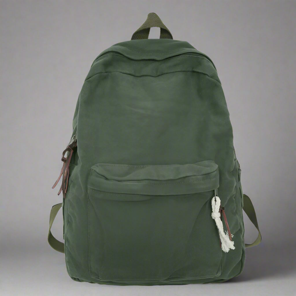 Backpack – Forest Day – Curated Look – Wardrobe Essential army green Shoptery