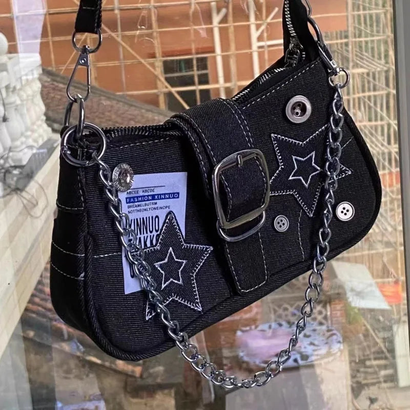 Cosmic Y2k Buckle Bag Shoptery