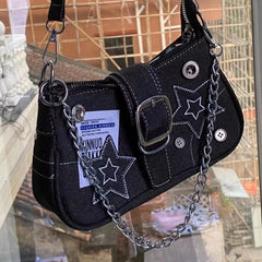Cosmic Y2k Buckle Bag Shoptery