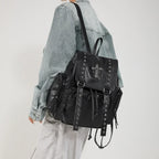 Backpack – Y2k Goth for Retro Style – Modern Design Shoptery