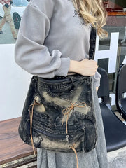 Stitch Slouch Y2k Bag Shoptery