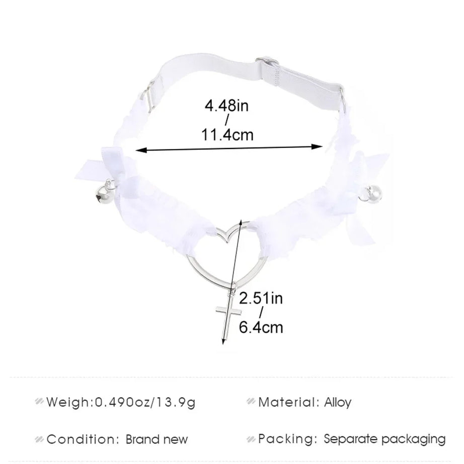 Dark Devotion Thigh Garter Alt Leg Ring Shoptery