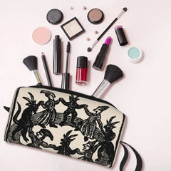 Witch Circle Print Aesthetic Makeup Bag Shoptery