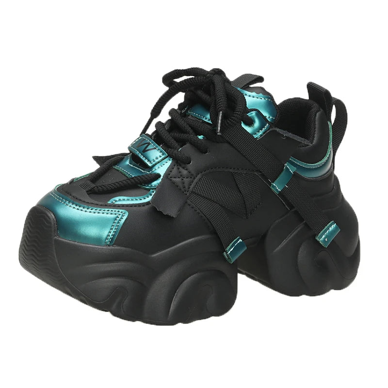 Shadow Pop Sneakers Dark green Shoptery