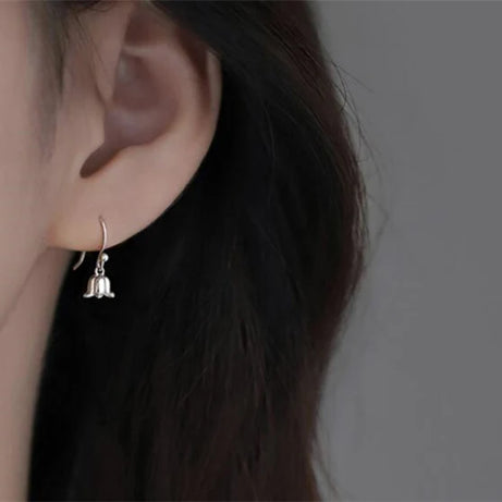 Lily Drop Aesthetic Earrings Shoptery