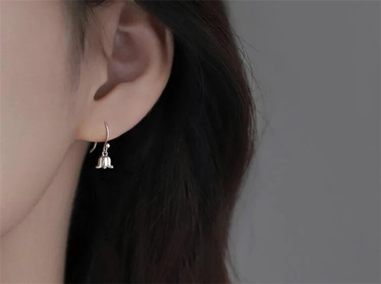 Lily Drop Aesthetic Earrings Shoptery