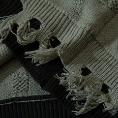 Reverie Edgy Distressed Sweater Shoptery