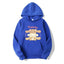 Kawaii Bunny Stack Hoodie Blue Shoptery
