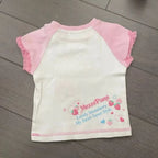 Fairy Kei Mezzo Piano Sweet Berry Strawberry Raglan Tee Shoptery
