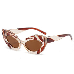 Retro Noir Thorn Cat-Eye Sunglasses C3 look picture Shoptery