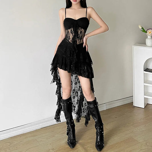 Dress – Alt Goth – Evening Dress black Shoptery