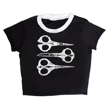 Alt Edgy Scissor T-Shirt 6 Shoptery