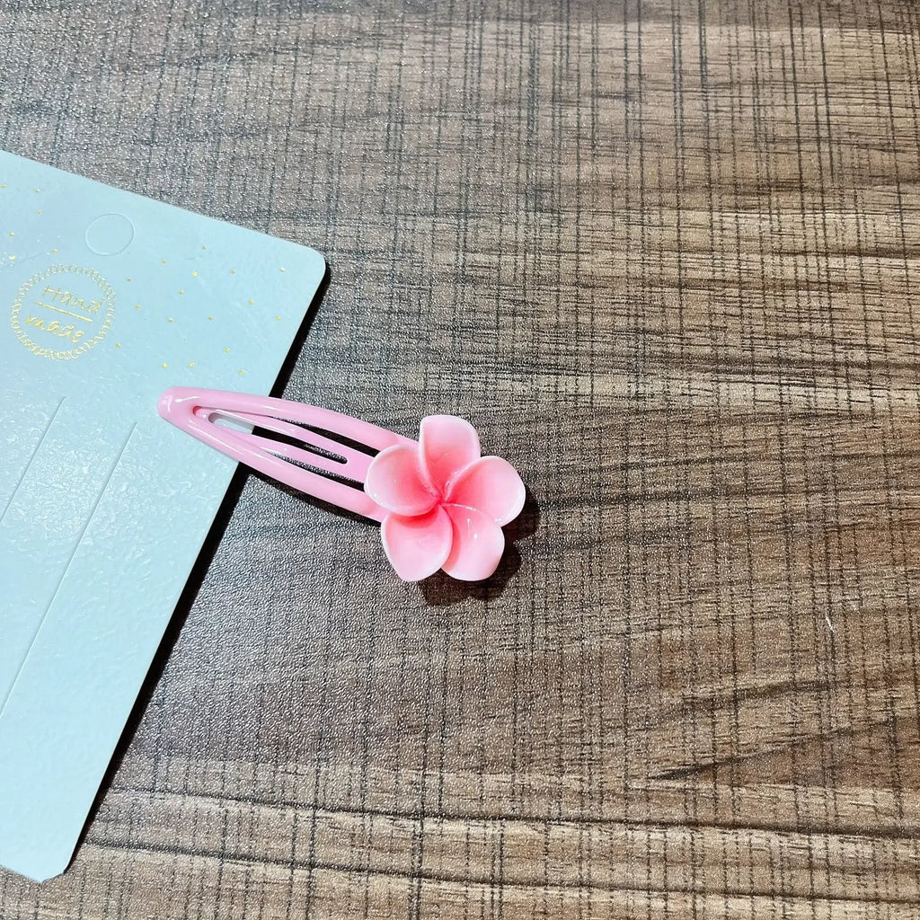 Decora Sakura Snap Clip Set Pink Cherry Blossom Hair Clips jdh light pink Shoptery