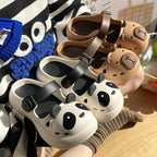 Fairy Kei Kawaii Cat Face Mary Jane Clog Sandals Shoptery