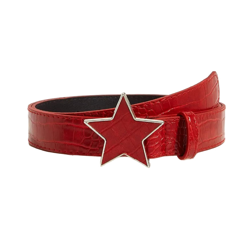 Belt – Starlight Icon – Wardrobe Essential red 105cm Shoptery