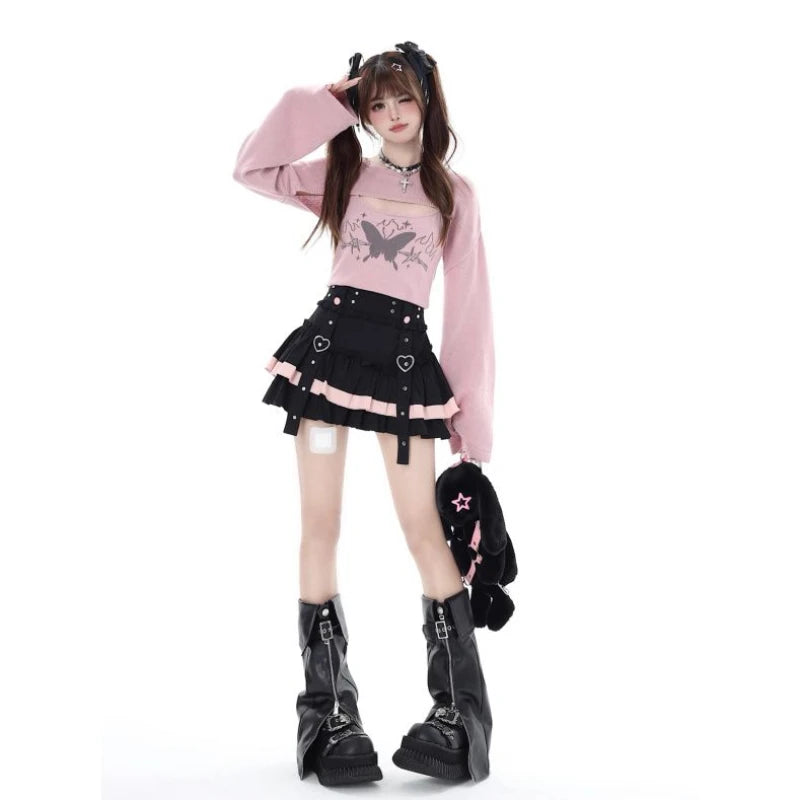 Skirt – Sweet Vengeance for Street Style black Shoptery