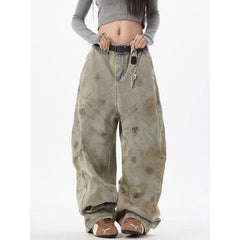 Grunge Fade Baggy Jeans 1 Shoptery