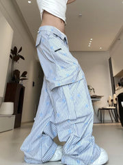 Skyline Star Cargo Edgy Y2k Pants Shoptery