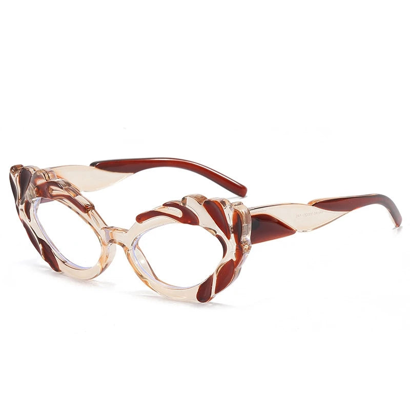 Retro Noir Thorn Cat-Eye Sunglasses C10 look picture Shoptery