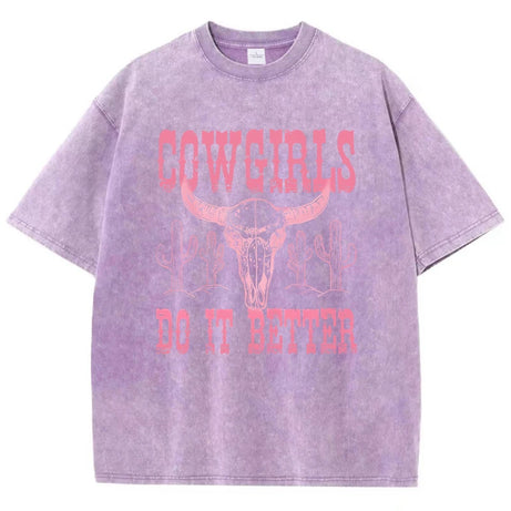 Desert Rebel Washed Aesthetic T-Shirt Purple Shoptery