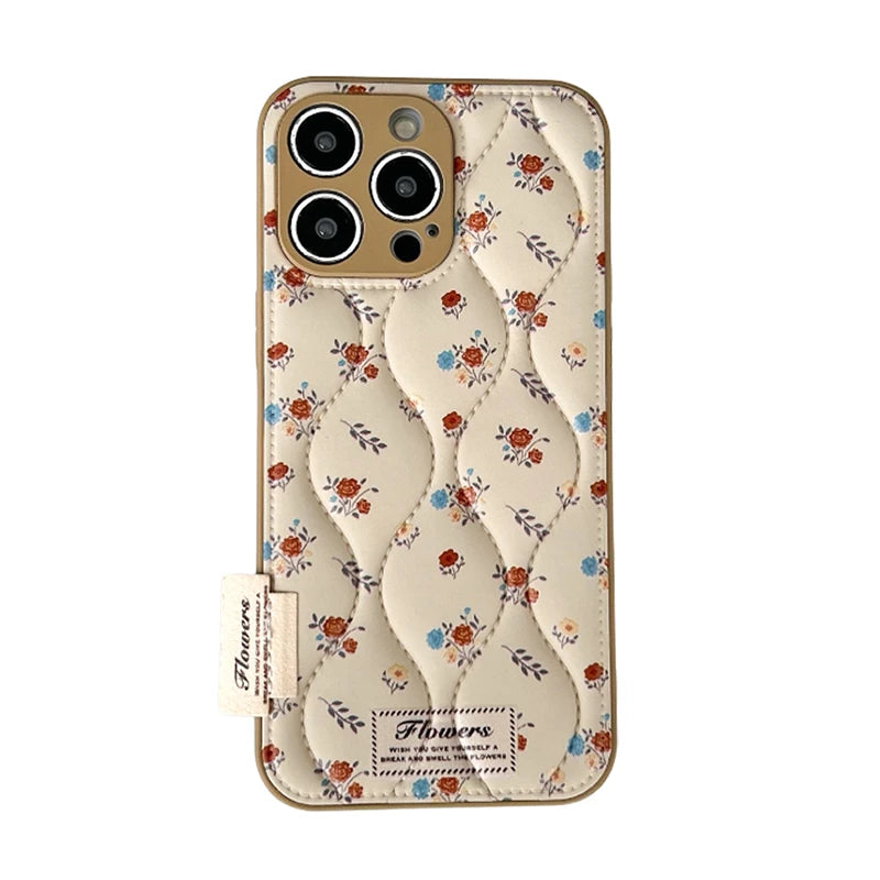 Soft Bloom Padded Coquette iPhone Case 01 Shoptery