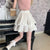 Sweet A-line Pleated Skirt