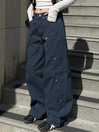 Y2k Midnight Utility Flare Jeans Shoptery