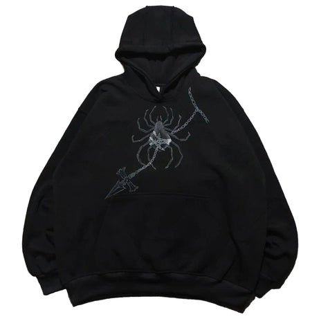 Venom Chain Hoodie Shoptery