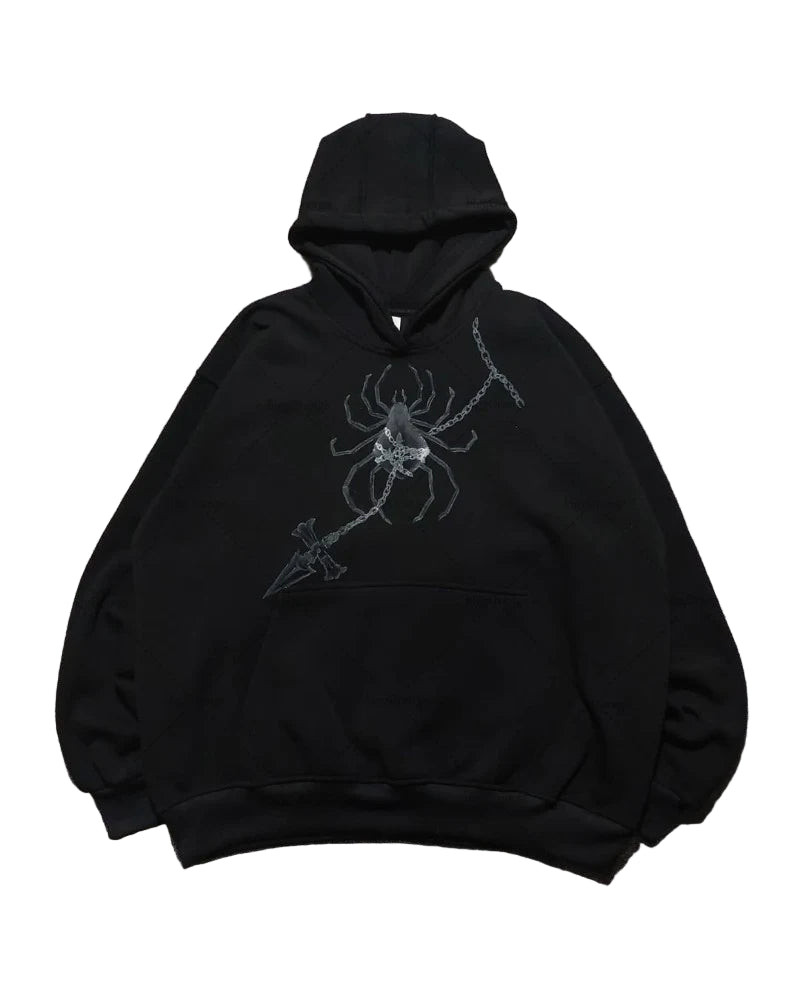 Venom Chain Hoodie Shoptery