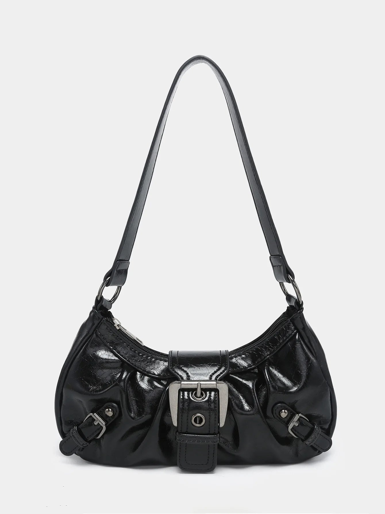 Mocha Y2k Mini Shoulder Bag Black Shoptery