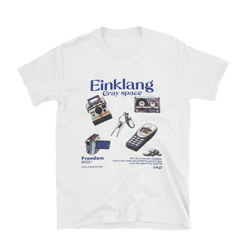 Shirt – Retro Tech for Retro Style – Button Down WHITE Shoptery