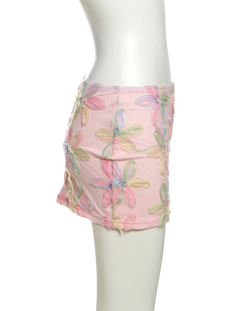 Dreamcore Blossom Skirt Shoptery