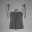 Soft Alt Bow Corset Top GRAY Shoptery