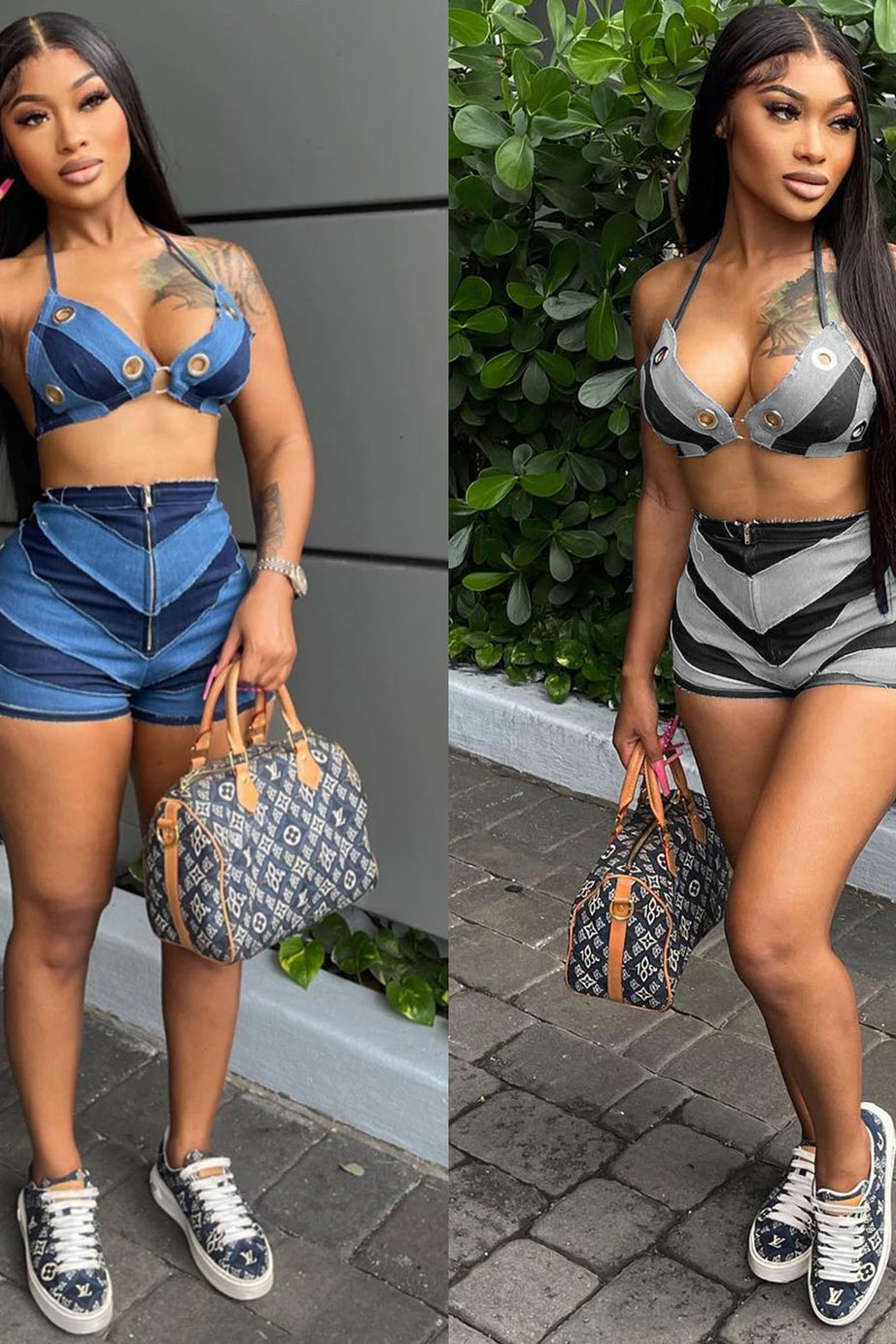 Women Sexy 2 Piece Matching Set