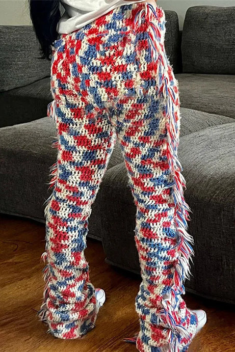 New Crocheted Fringe Pants