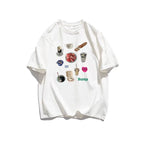 Shirt – Café Essentials – Aesthetic Style for Versatile Style white Shoptery