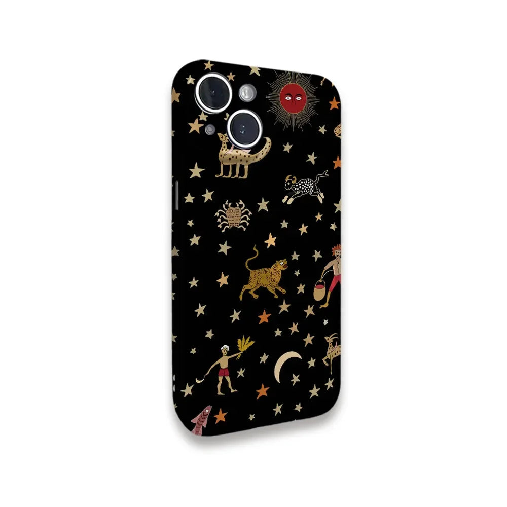 Zodiac Star Pattern iPhone Case 2 Shoptery