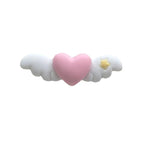 Decora Angel Wing Hair Clip with Cross Heart & Bow Accessories Shoptery