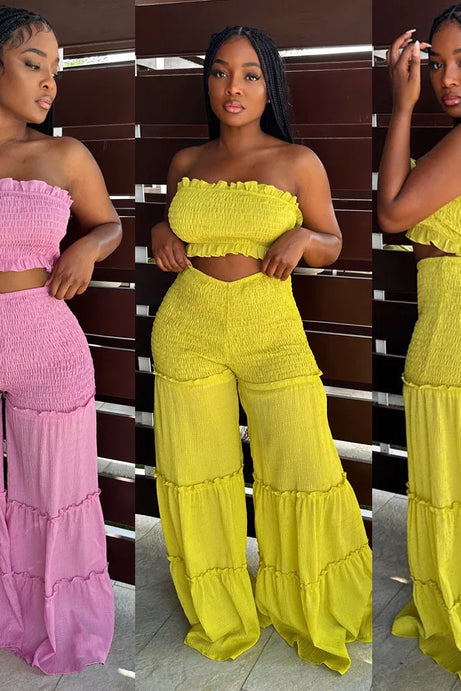 Ladies Summer Two Piece Set