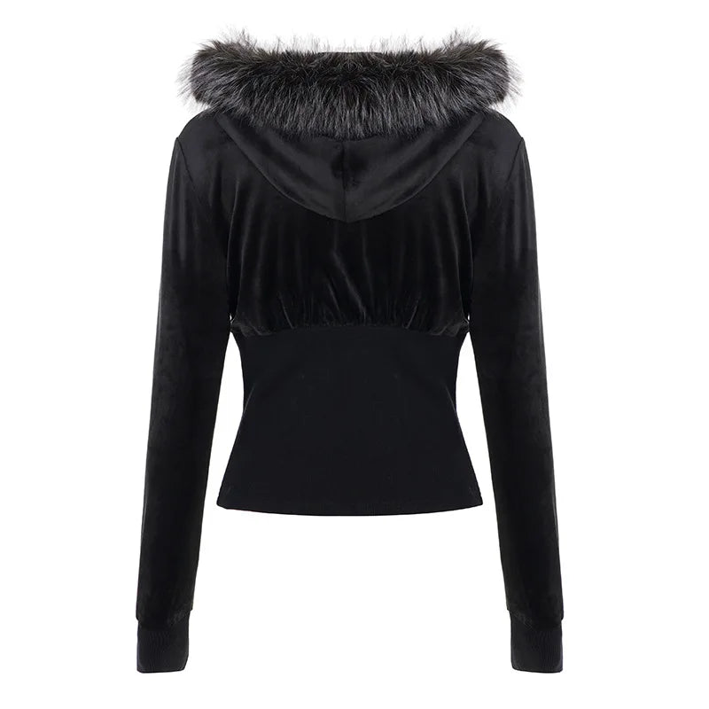 Velvet Vixen Corset Hoodie Shoptery