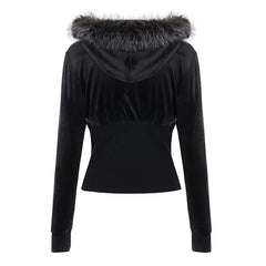 Velvet Vixen Corset Hoodie Shoptery