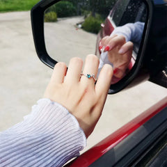 Blue Starlight Y2k Ring Shoptery