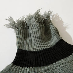 Reverie Edgy Distressed Sweater Shoptery