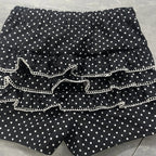 Fairy Kei Hello Piano Polka Dot Bow Shorts Shoptery