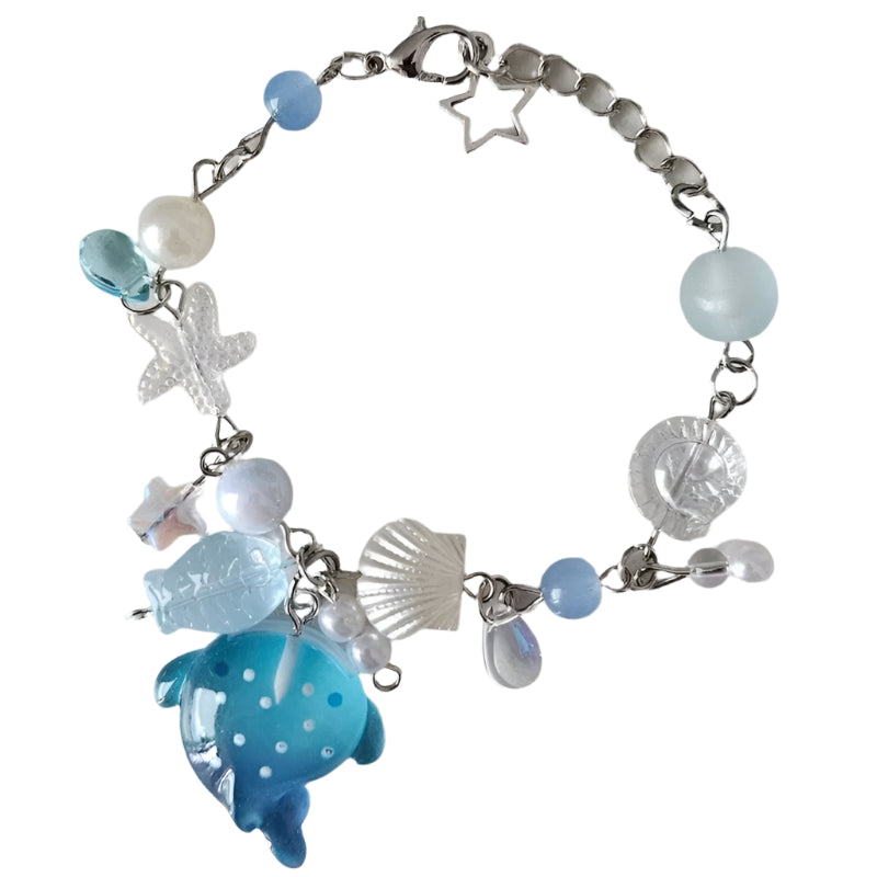 Mermaidcore Aqua Whimsy Sea Bracelet 1 Shoptery