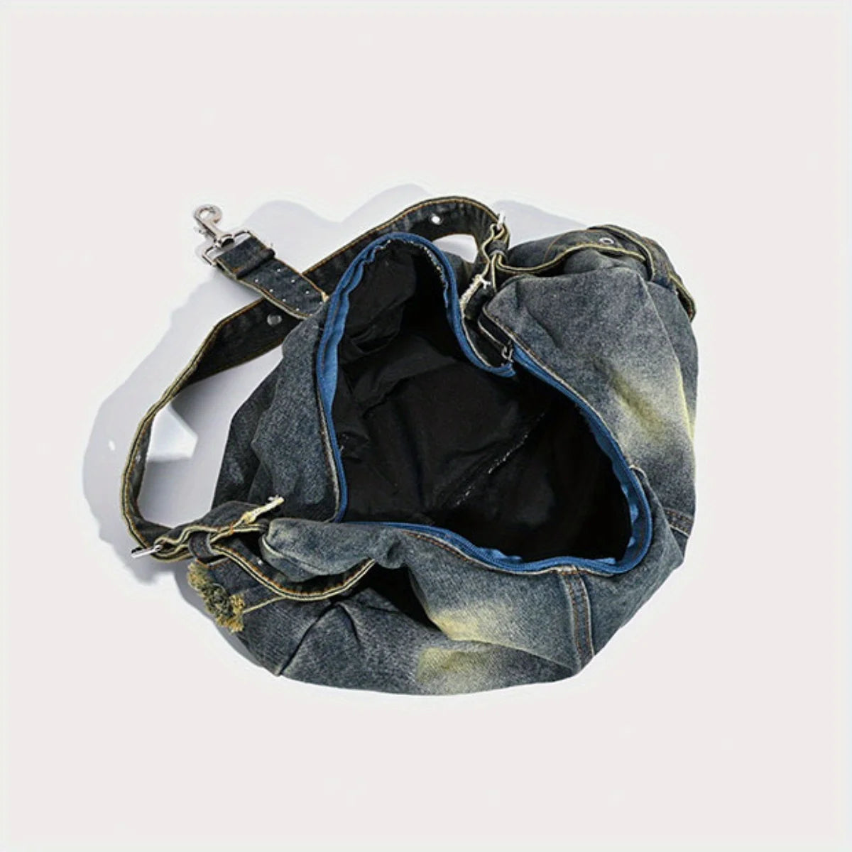 Ash Reign Washed Denim Bag Shoptery